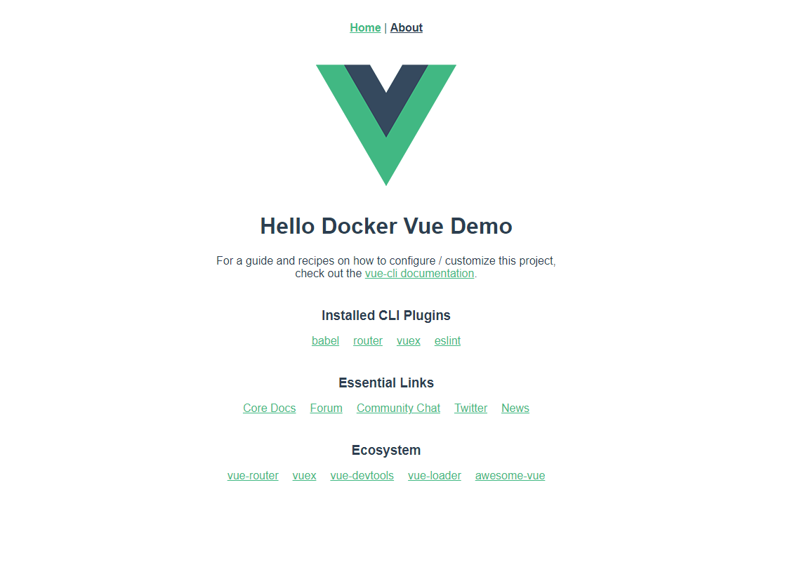 vue-docker-demo